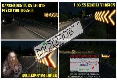 Dangerous turn lights For Stable 1.30.x FIXED