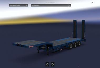 Empty Lowbed Schwarzmüller Trailer Support 1.30.x