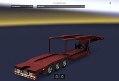 Empty Van Transporter Trailer v1.0