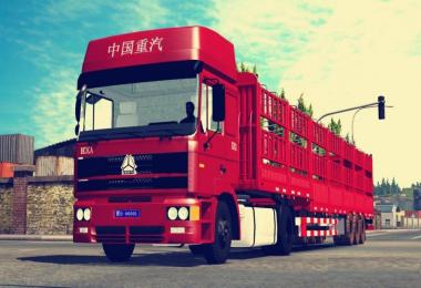 Howo + 13.5M Warehouse Bar Trailer v1.0