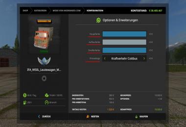 IFA W50L Leutewagen und Werkstattwagen v1.0