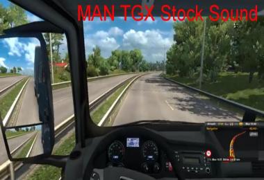 MAN TGX Stock Sound v1.0