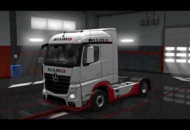Mercedes Actros MP4 Nismo Skin