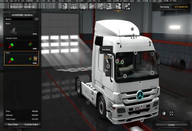 Mercedes-Benz Led / Painted Logo 1.28-1.30