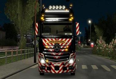 Mercedes MP4 8x4 Chasis Heavy Loads Skin