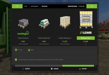 Molasses tank for Premos 5000 v1.1