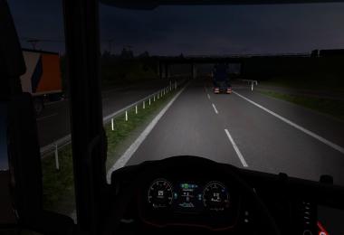 NEW Dashboard Scania S (replacement of speedometer) v1.0