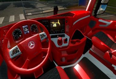 Red Interior for Mercedes MP4 by Catalin