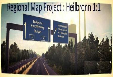RMP: Heilbronn [GER] 1:1 Map [1.0.1) ETS2 1.30