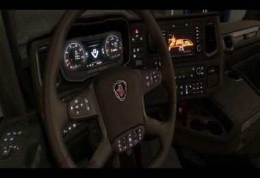Scania Next Gen Dashboard overhaul 1.30.x
