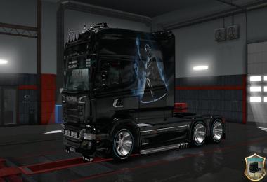 Scania RS Longline & Scania T Longline Star Wars Slin