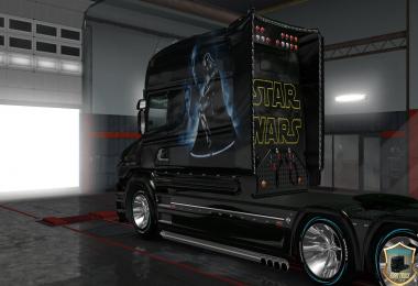 Scania RS Longline & Scania T Longline Star Wars Slin