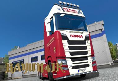 Scania S 2016 SCS Boxhill Caravans skin 1.30
