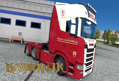 Scania S 2016 SCS Boxhill Caravans skin 1.30