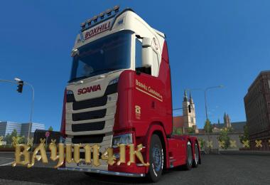 Scania S 2016 SCS Boxhill Caravans skin 1.30