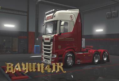 Scania S 2016 SCS Boxhill Caravans skin 1.30
