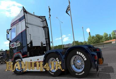 Scania S 2016 SCS Smiths heavy haulage skin 1.30