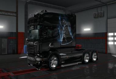 Skin Darth Veder for Scania RS Longline
