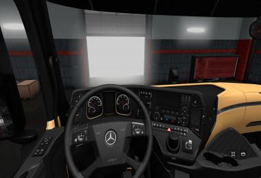 The luxury HD interior for Actros MP4 Final v1.3