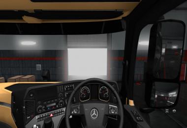 The luxury HD interior for Actros MP4 Final v1.3