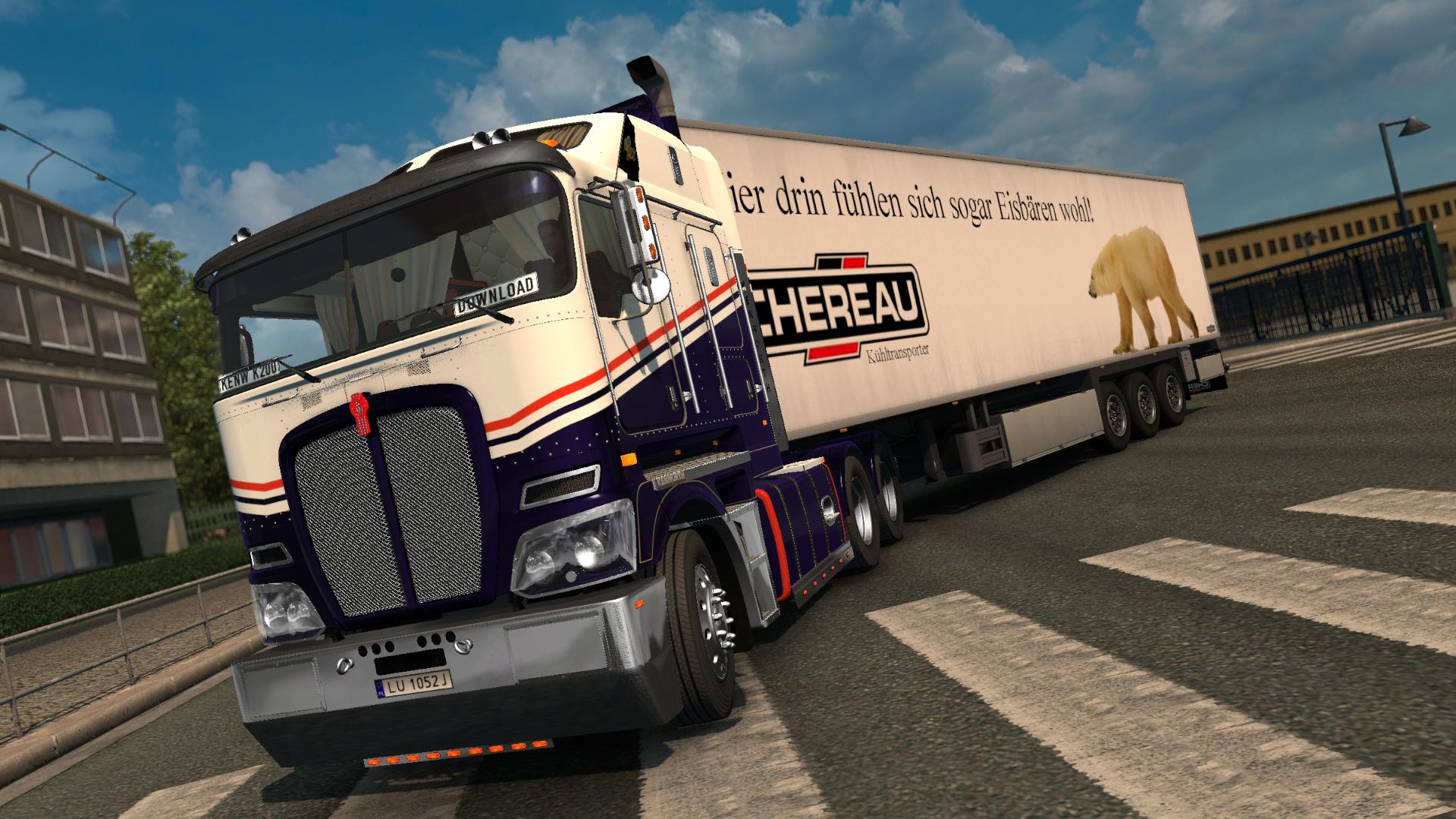 Euro truck simulator моды грузовиков. Kenworth k200. Грузовик етс 2 Kenworth. Тягачи в етс 2. Евро Truck Simulator 2.