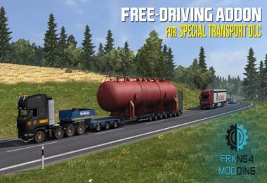 Free-Driving Addon for Special Transport DLC [Beta]