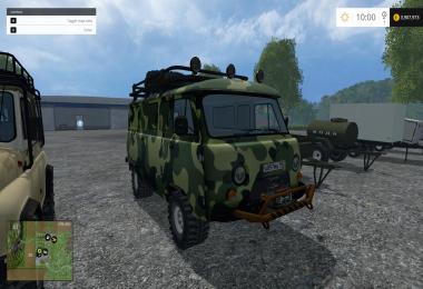 FS15 UAZ and Trailers Pack v1.0