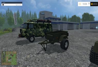 FS15 UAZ and Trailers Pack v1.0