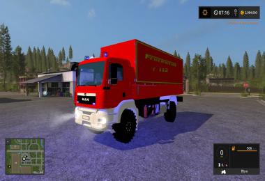 Man firefighter vehicle GW-L v1.0