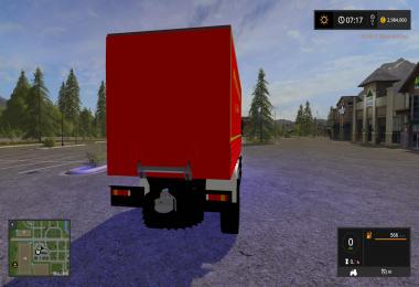 Man firefighter vehicle GW-L v1.0