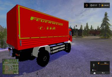 Man firefighter vehicle GW-L v1.0