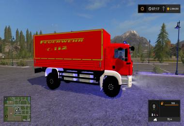 Man firefighter vehicle GW-L v1.0