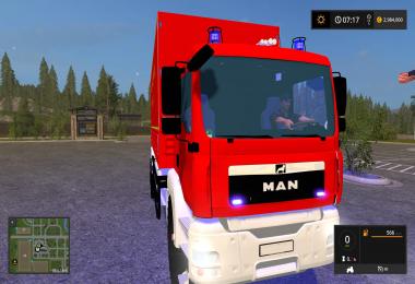 Man firefighter vehicle GW-L v1.0
