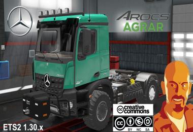 MERCEDES BENZ AROCS AGRAR ETS2 1.30.x