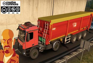MERCEDES BENZ AROCS AGRAR ETS2 1.30.x