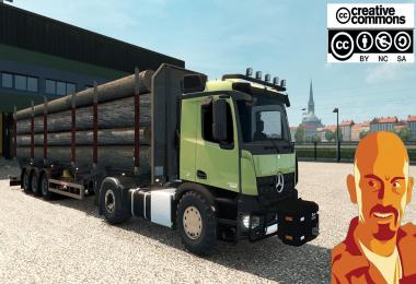 MERCEDES BENZ AROCS AGRAR ETS2 1.30.x