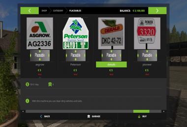 Placeable Crop Signs v1.0