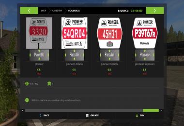 Placeable Crop Signs v1.0