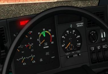 Scania 4 Series Gauges v1.0