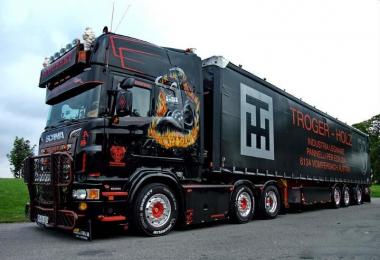 Scania Ghost V8 Open Pipe Sound 1.30