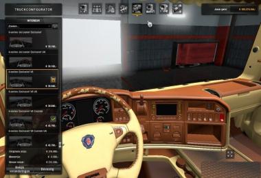 Scania RJL Leather Interior v1.0
