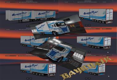 Scania S 2016 SCS Europe Flyer skin-pack 1.30