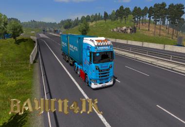 Scania S 2016 SCS Harpers Haulage skin 1.30