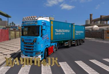 Scania S 2016 SCS Harpers Haulage skin 1.30