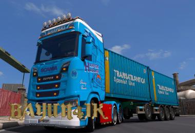 Scania S 2016 SCS Harpers Haulage skin 1.30