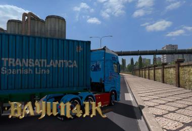 Scania S 2016 SCS Harpers Haulage skin 1.30