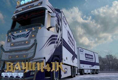 Scania S 2016 SCS Malmbergs skin by Kraker&NTM addon 1.30