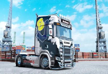 Scania S LECHNER KING OF THE ROAD skin 1.30
