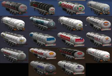 Tank trailers, real companies All versions