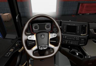 The interior for Scania 2016 v3.0